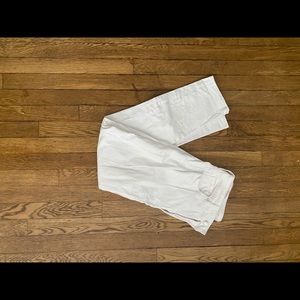 American Eagle High Rise Stretch Mom Jeans - White